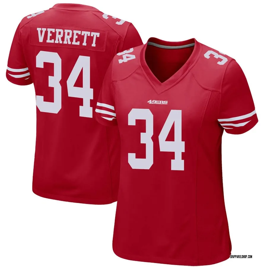 Jason Verrett Women's San Francisco 