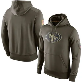 Men s San Francisco 49ers Nike 2022 Salute to Service Therma
